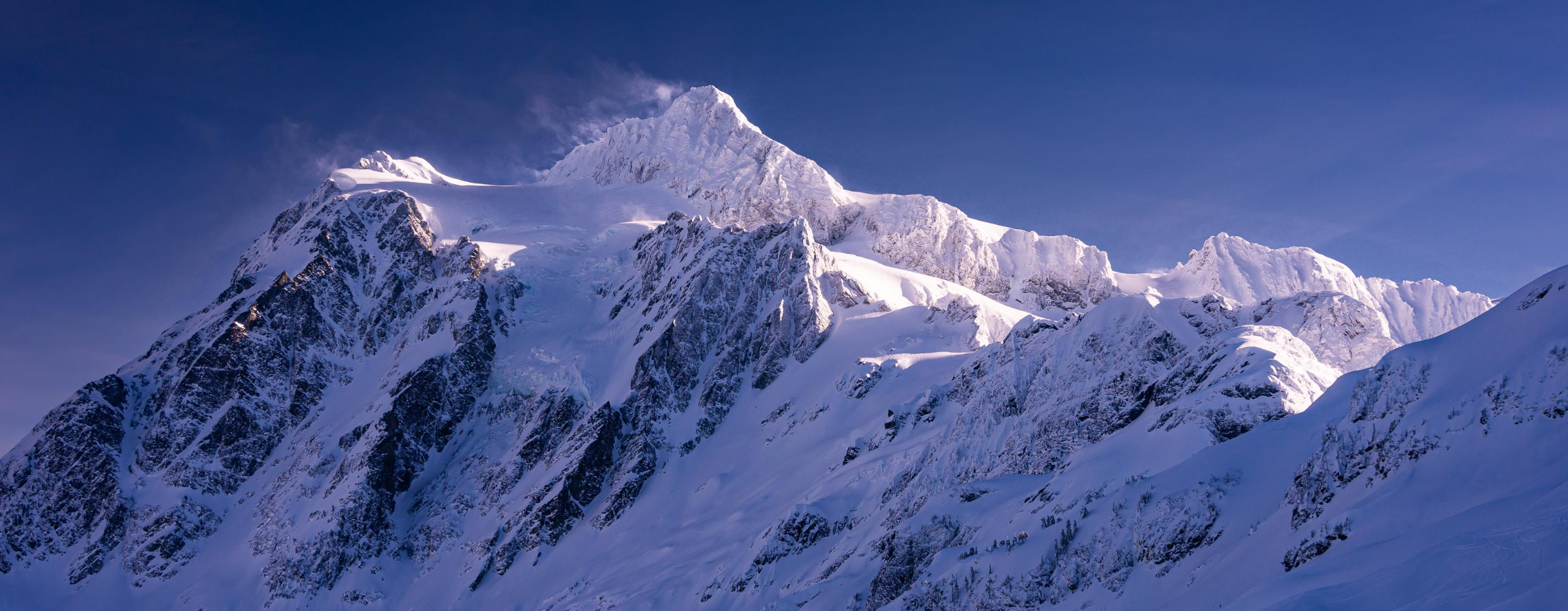 Snowy mountain